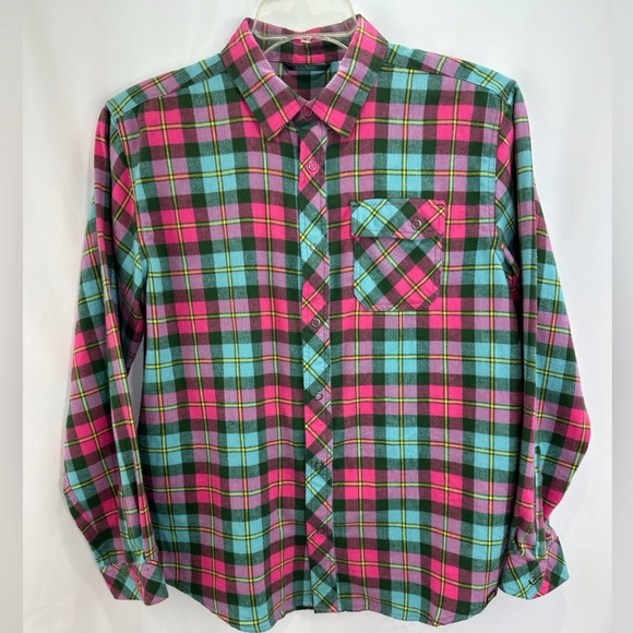 L.L. Bean Other - New L.L.Bean Snap Closure Flannel Shirt Girls XL